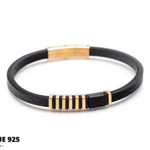 צמיד שחור דגם Claw – Leporad