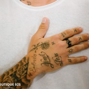 טבעת הולוגרמה שחורה