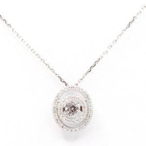 שרשרת עין זרקנית מכסף