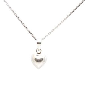 שרשרת לב אלגנטית מכסף 925 טהור