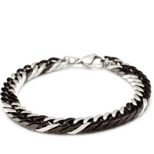 צמיד זברה כסופה