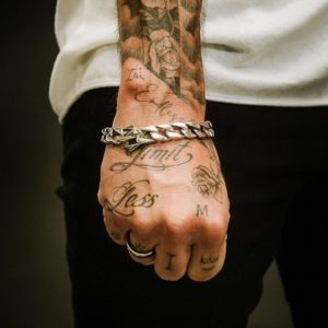 צמיד בולדוג כסף