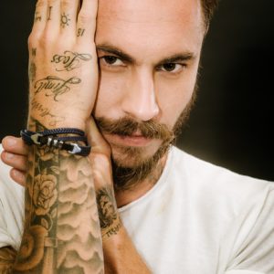 צמיד רצועות כחולות כפול