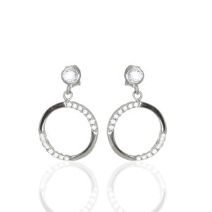 עגילי כסף גלגל החיים