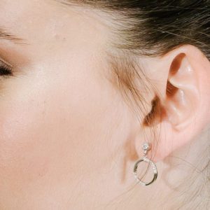 עגילי כסף גלגל החיים