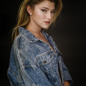 עגילי כסף טיפה מעוטרים זירקונים