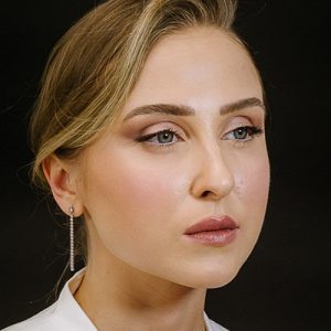 עגילי טניס מכסף אלמנט נופל