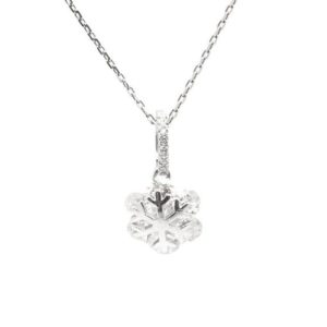 שרשרת כסף פתית שלג