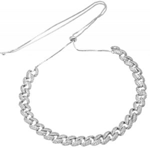 שרשרת גורמט משובצת