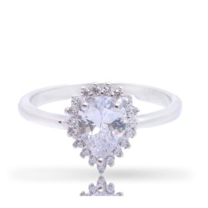 טבעת כסף טיפת זרקן