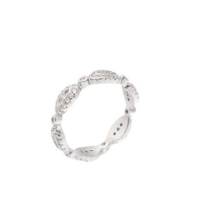 טבעת כסף עיניים זרקניות