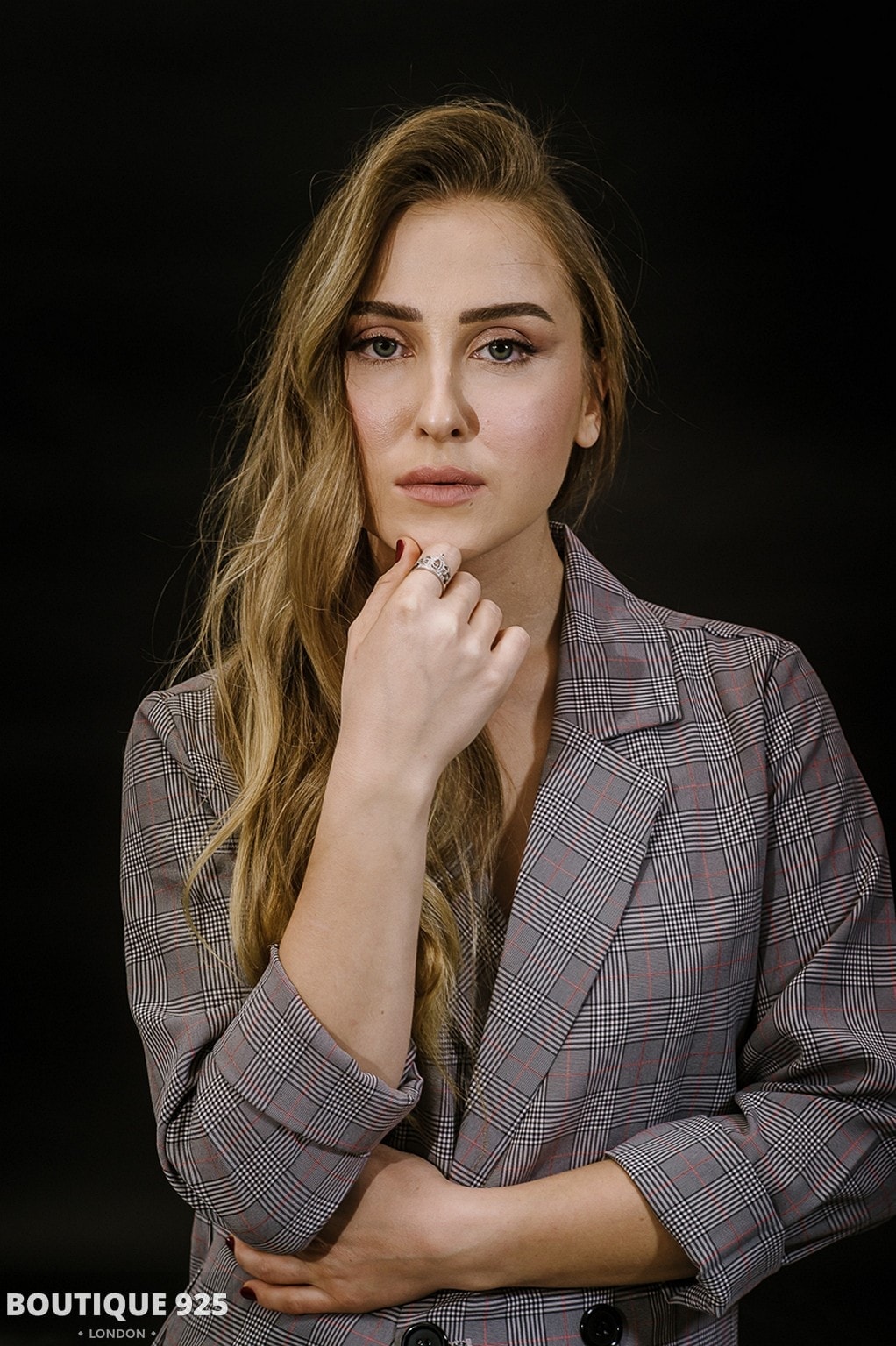 טבעת כסף כתר הזירקונים – תמונה 3