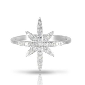 טבעת כסף כוכב הצפון