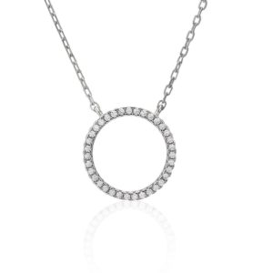 שרשרת מעגל החיים גדולה מכסף 925