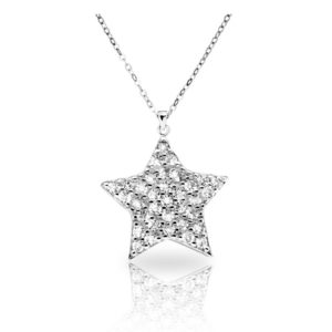 שרשרת תליון כוכב מכסף 925