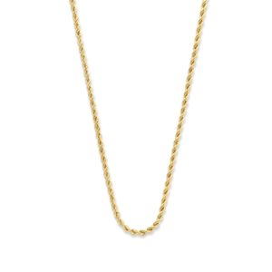 שרשרת חבל צבע זהב