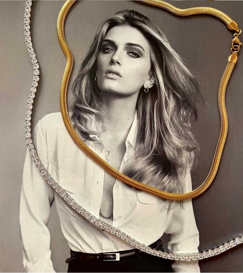 שרשרת קלאופטרה זהב