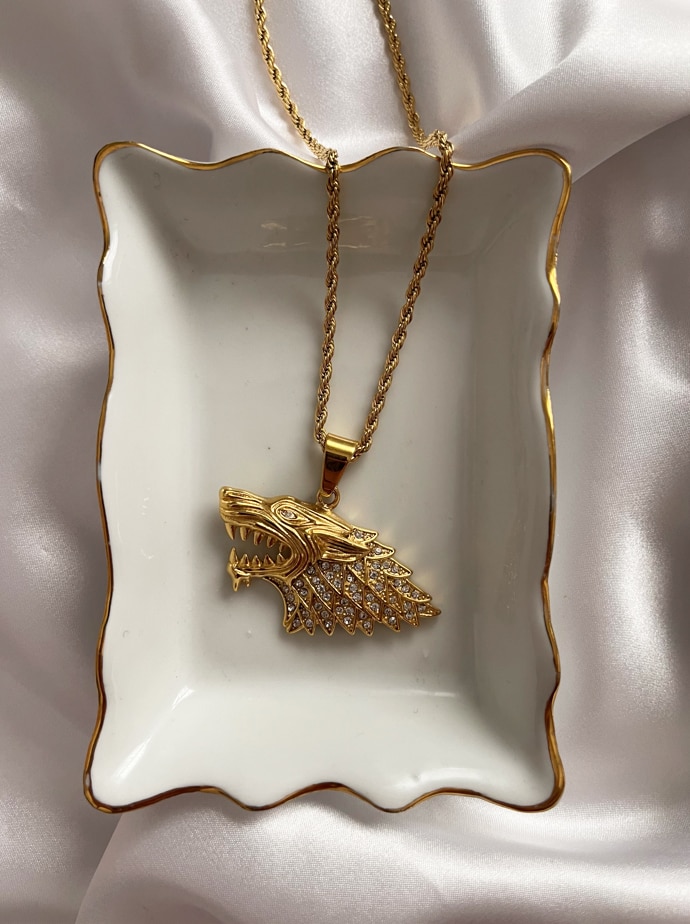 MN5131P2Boutique925.com - שרשרת זאב HOUSE OF STRARK 925