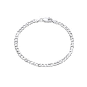 צמיד חוליות עדין מכסף 925 לגבר