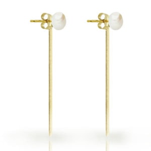 עגילי פנינה נופלים