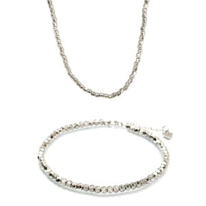 סט כדורים בחיתוך לייזר כסף 925