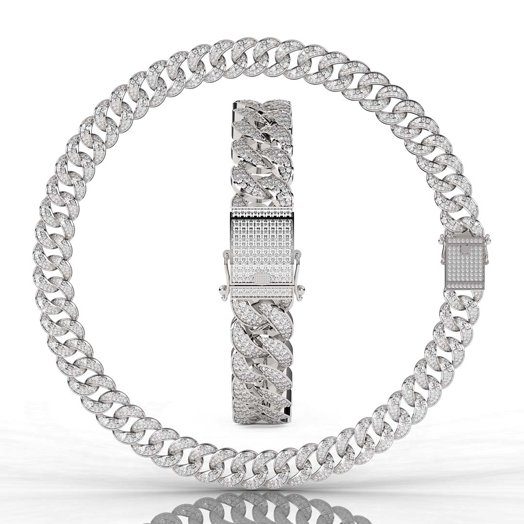 שרשרת גורמט - שרשרת גורמט משובצת - שרשראות גורמט - שרשרת אייל - שרשרת גולן - סט הוואנה