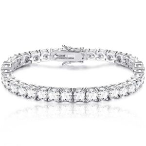 צמיד טניס משובץ זירקונים עבים – 4 מ"מ