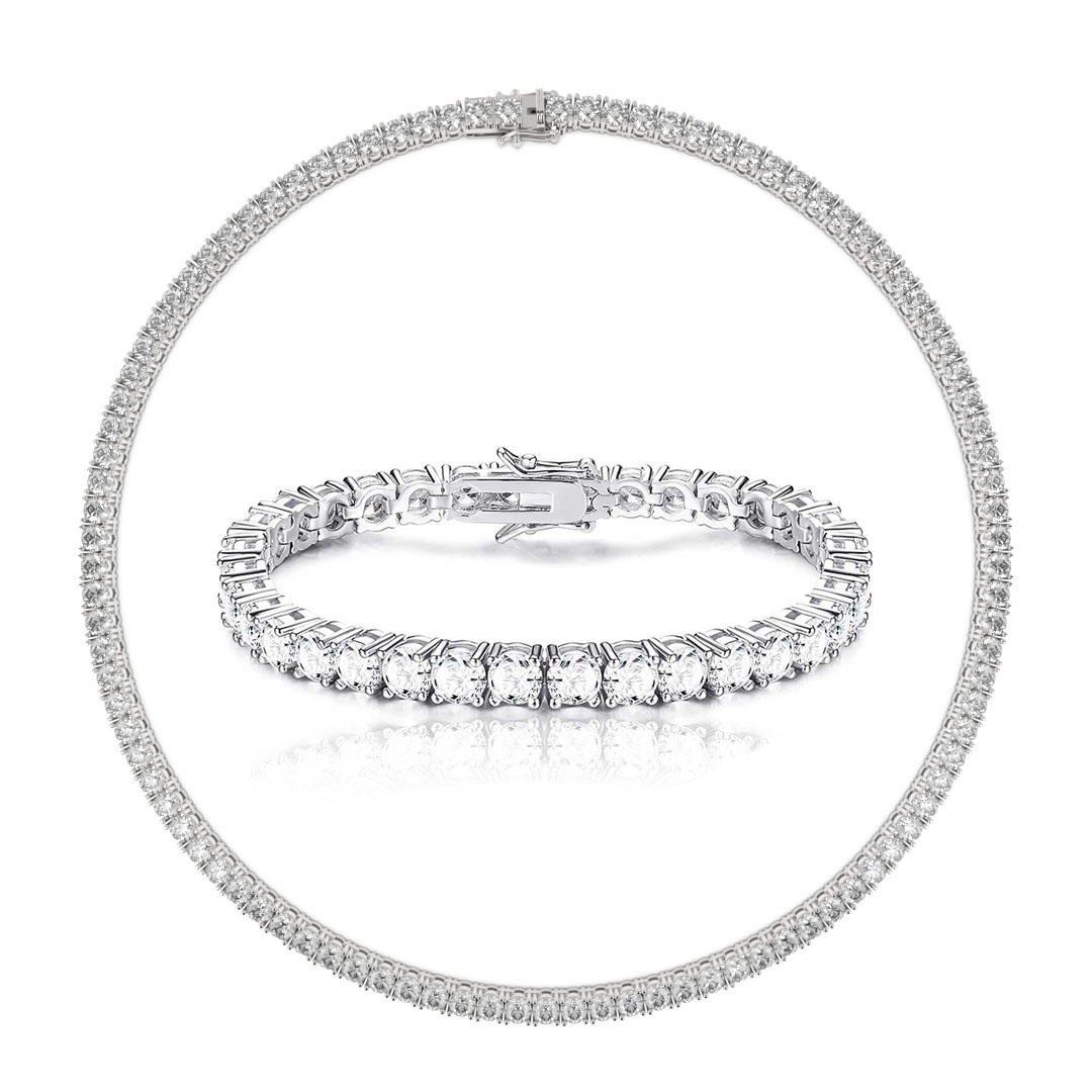 סט טייס - שרשרת אייס - שרשרת אייס לגבר - צמיד אייס - צמיד אייס לגבר - סט אייס לגבר