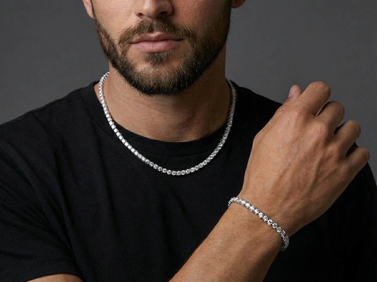 סט טניס 4 ממ לגבר (1)