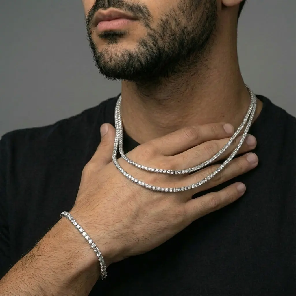 סט עדין לגבר טניס