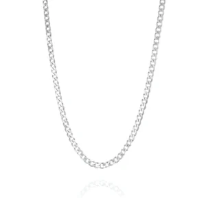 שרשרת חוליות דקות מכסף 925 טהור לאישה