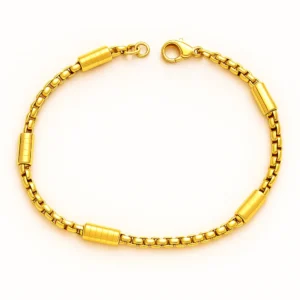 צמיד גלילי עדין לגבר