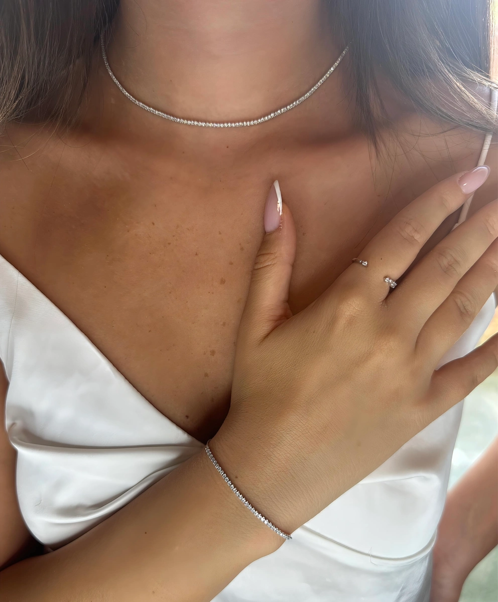 סט קולר טניס עדין